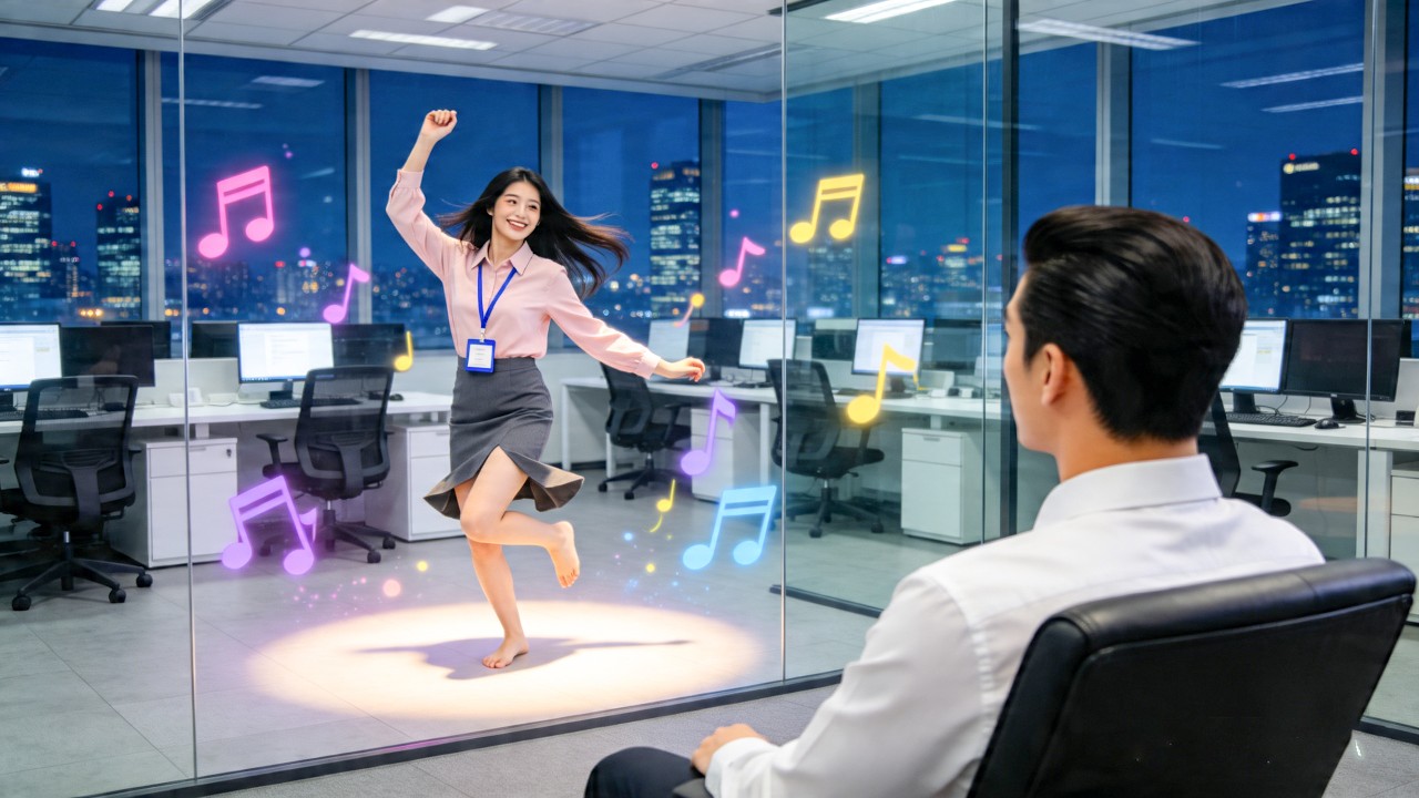 CEO single 20 years, falls for dancing New Intern at first sight!