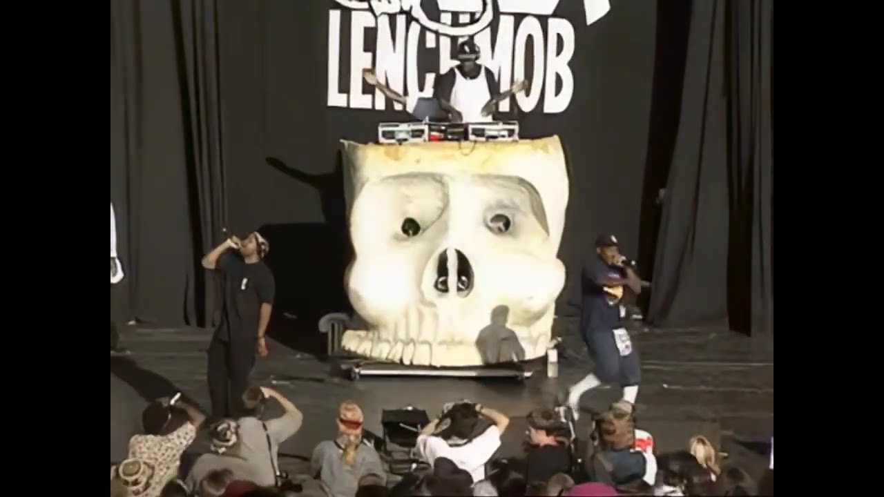 Lench Mob - (Shoreline Amphitheatre) Mountain View, Ca 7.18.92 (Lollapalooza) ICE CUBE
