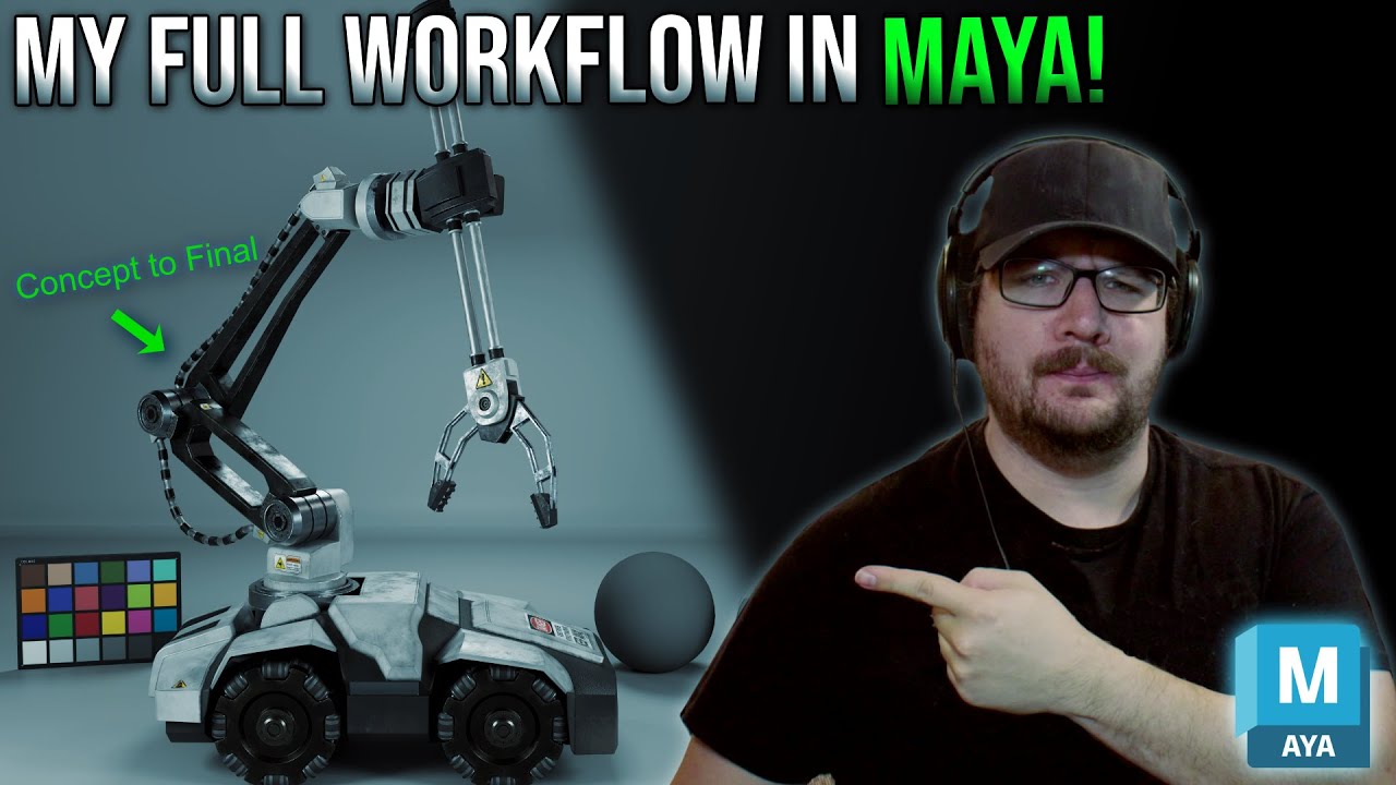 Улучшаю свою прямую трансляцию с помощью Maya! | Видео полного процесса