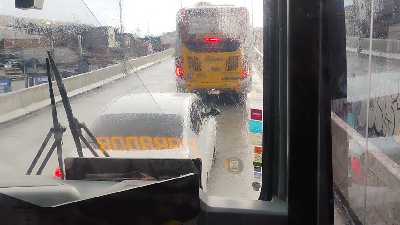 Linha 60 Terminal Gentileza x Deodoro, última parte ! #brt #onibus 