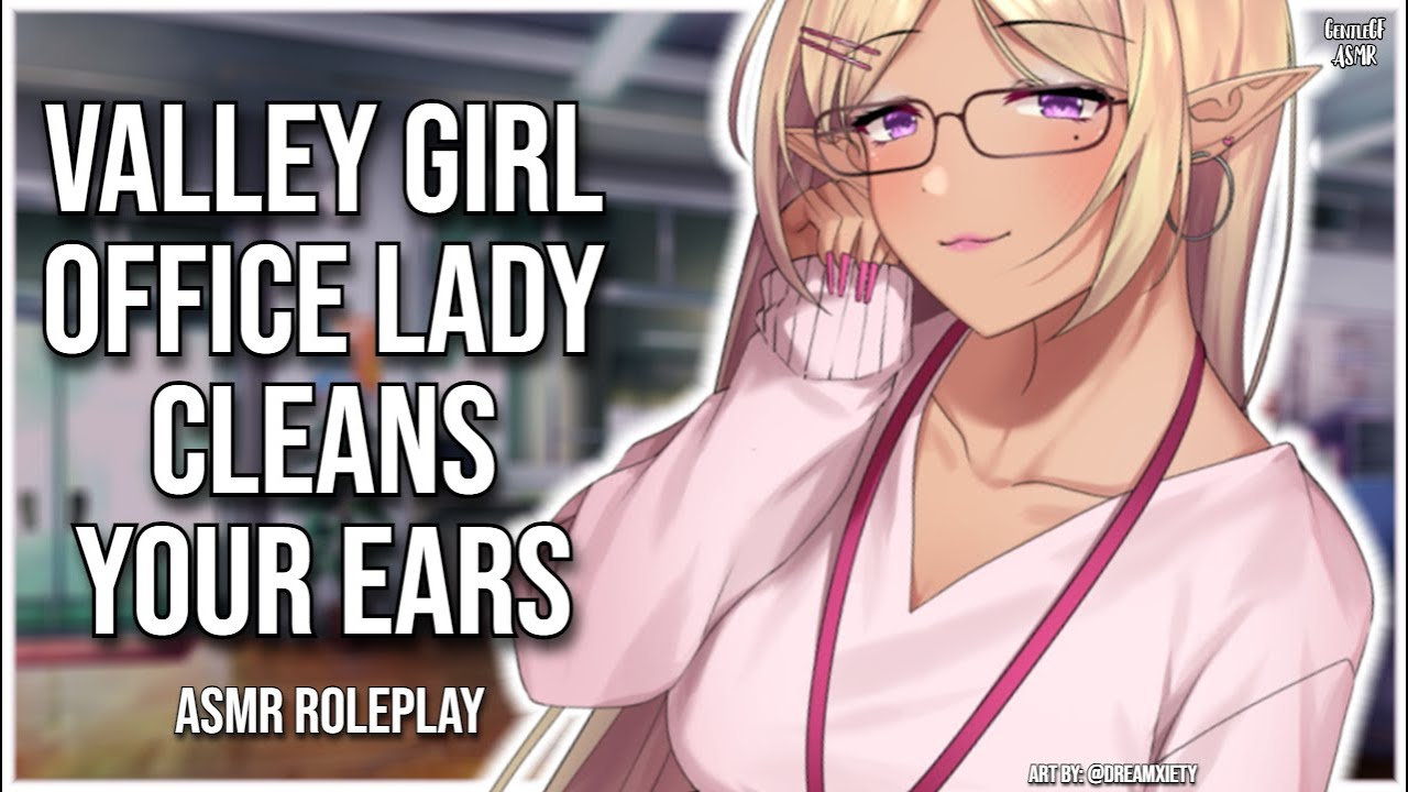 3DIO ASMR | Elf Office Lady Cleans your Ears 🖥️ | Typing, Writing, Ear Cleaning & Valley Girl Accent