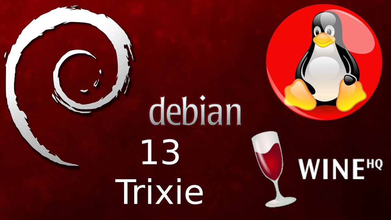 WineHQ Installation Guide on Debian 13 Trixie