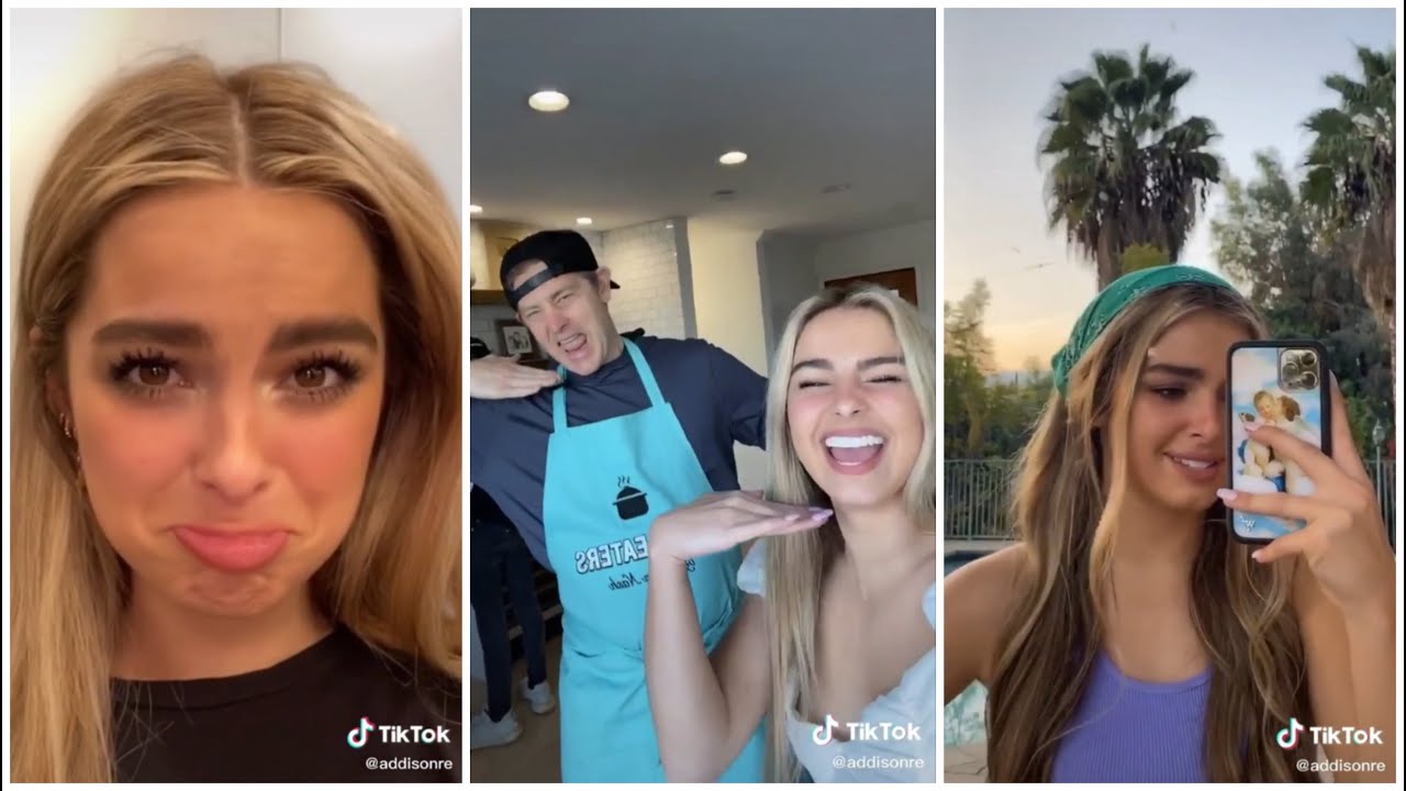 Addison Rae TikTok Compilation (February 2020)