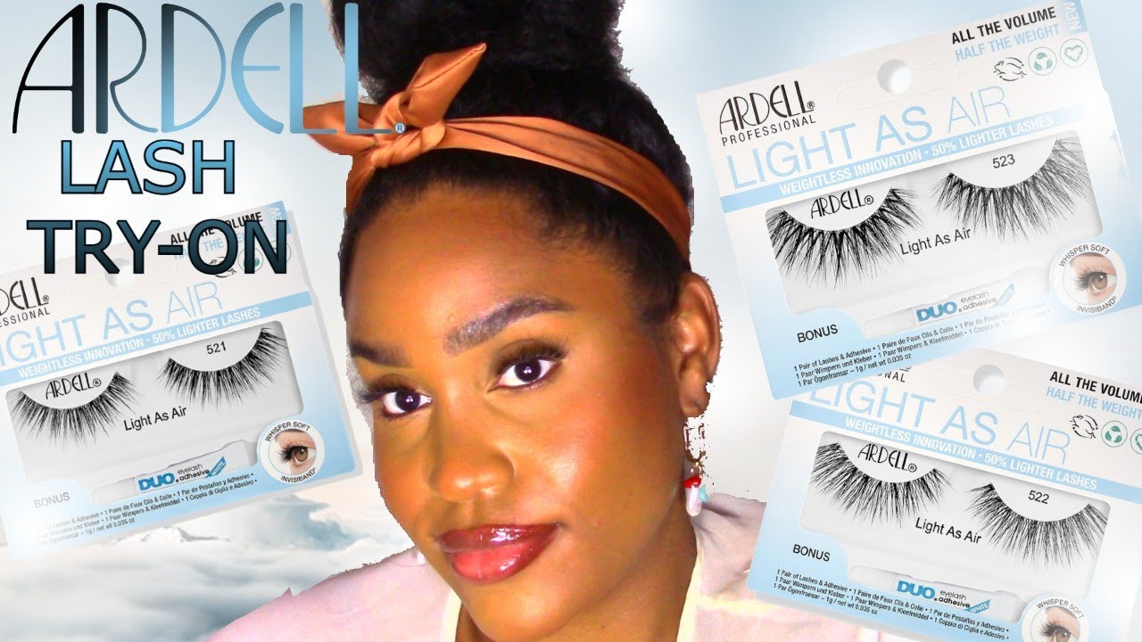 ARDELL l LIGHT AS AIR LASHES COLLECTION l TRY-ON HAUL l NelleDoingThings!