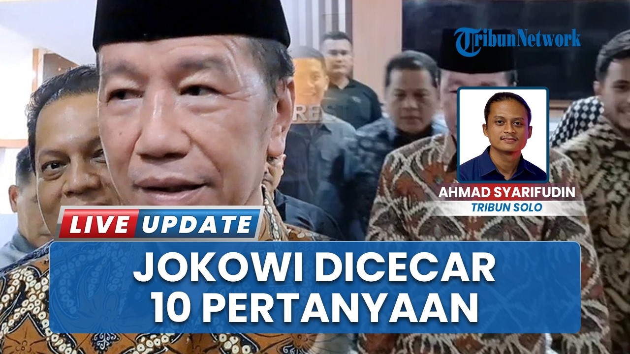 Penuhi Panggilan Penyidik Polda Metro Jaya, Jokowi Dicecar 10 Pertanyaan