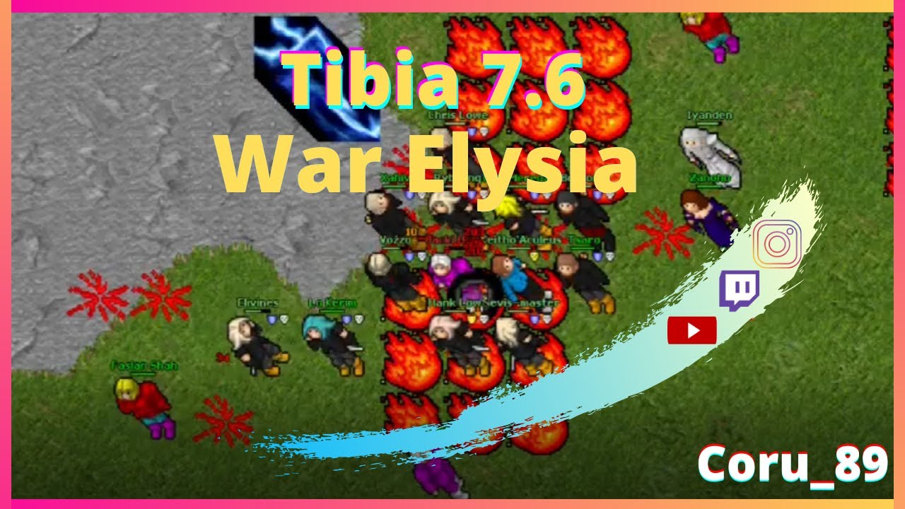 Tibia - War ELYSIA Chris Lowe RP 146, 2006 #tibia #tibiabr #cipsoft #tibianostalgia