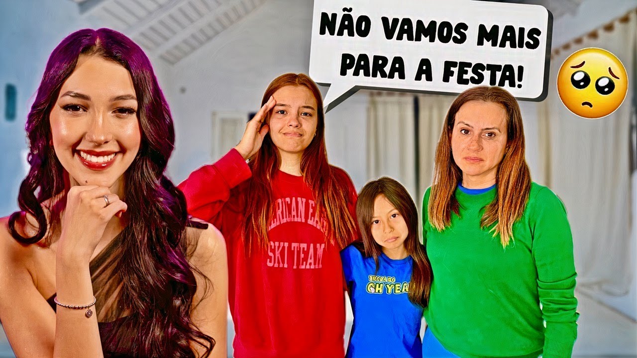 NÃO VAMOS MAIS PRA FESTA DA LULUCA! Deu tudo Errado!🥺