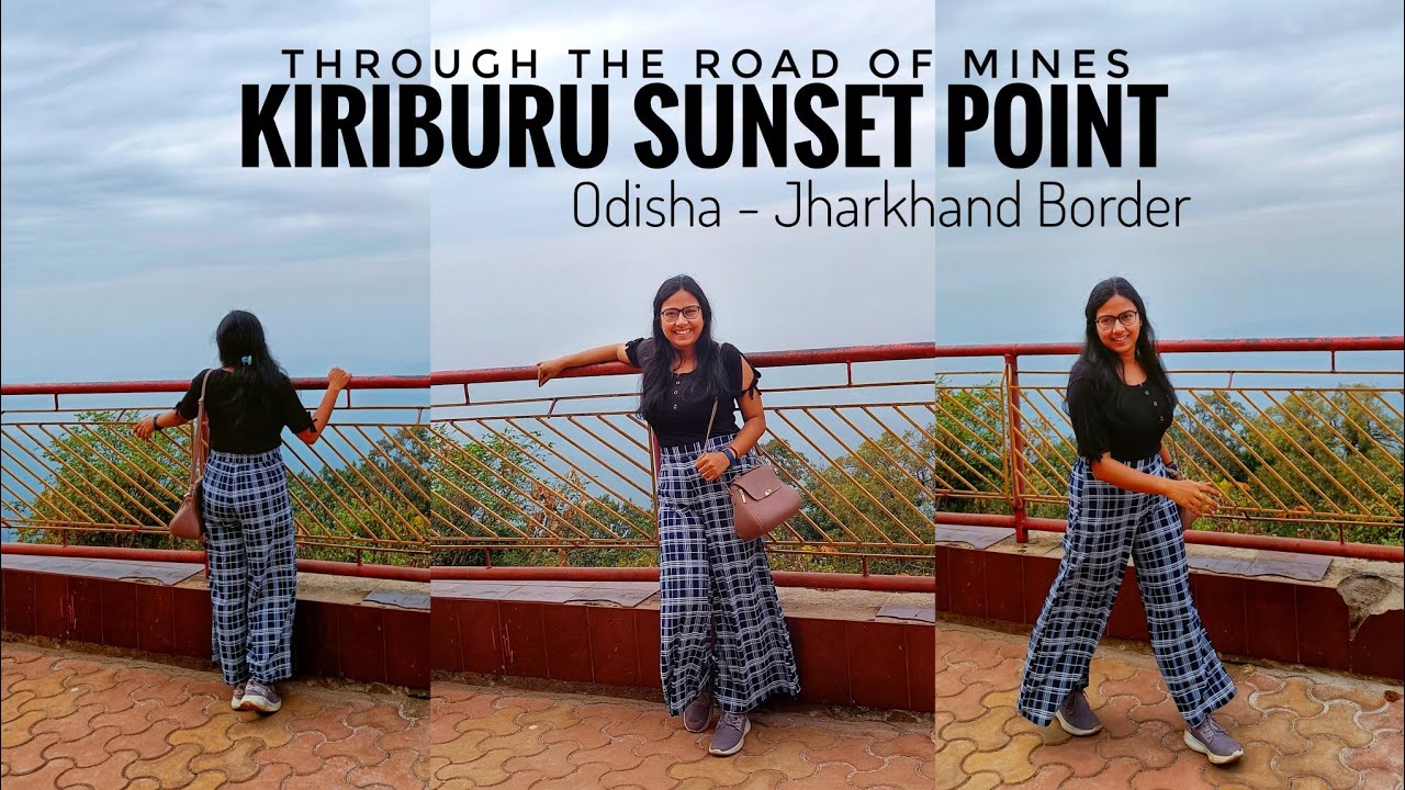 Kiriburu Sunset Point l Odisha -Jharkhand Border l Roads through Mines