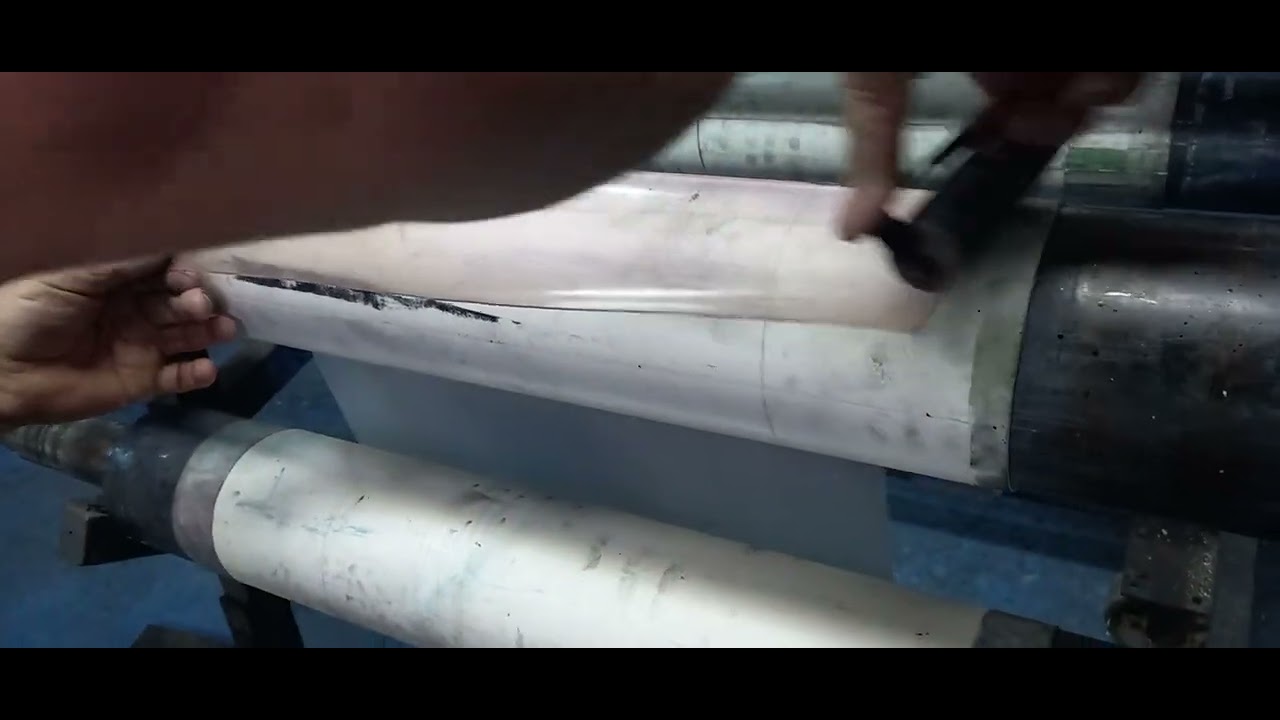 proceso montaje de  clises para impresion flexo