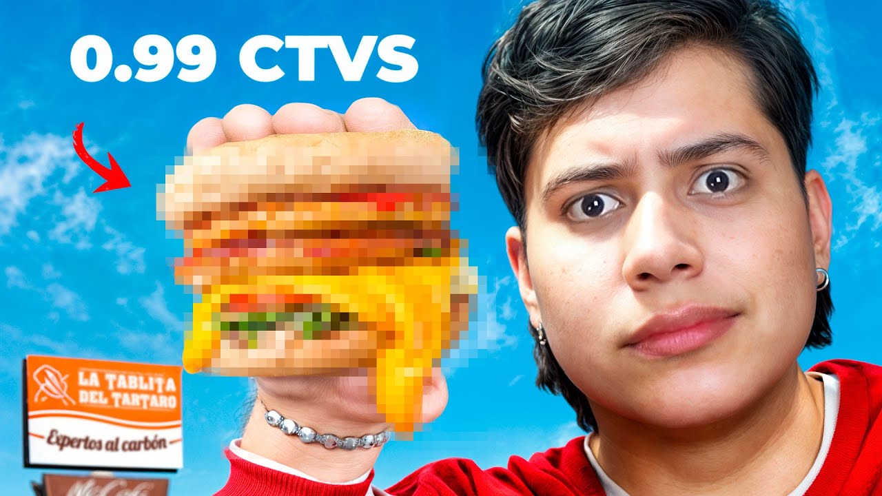 Compré lo MÁS BARATO de cada COMIDA RÁPIDA en ECUADOR 🇪🇨🍽️