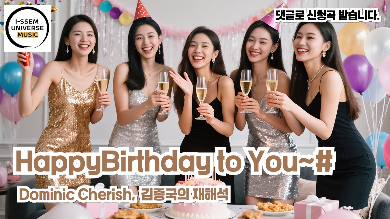 해피버스데이투유(통합)- 도미닉체리쉬(Dominic Cherish), 터보(turbo),김종국의 재해석,Happpy birthday to you