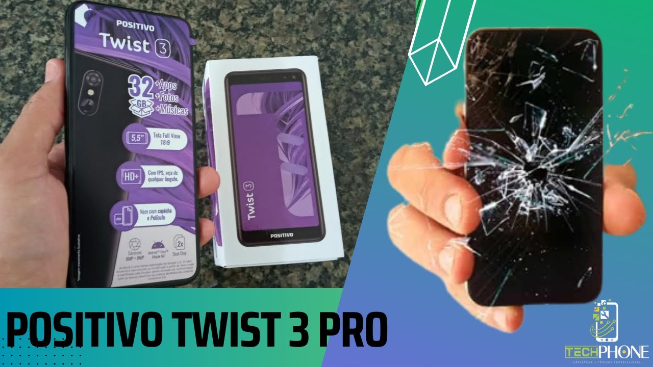 troca de conector carga positivo twist 3 pro