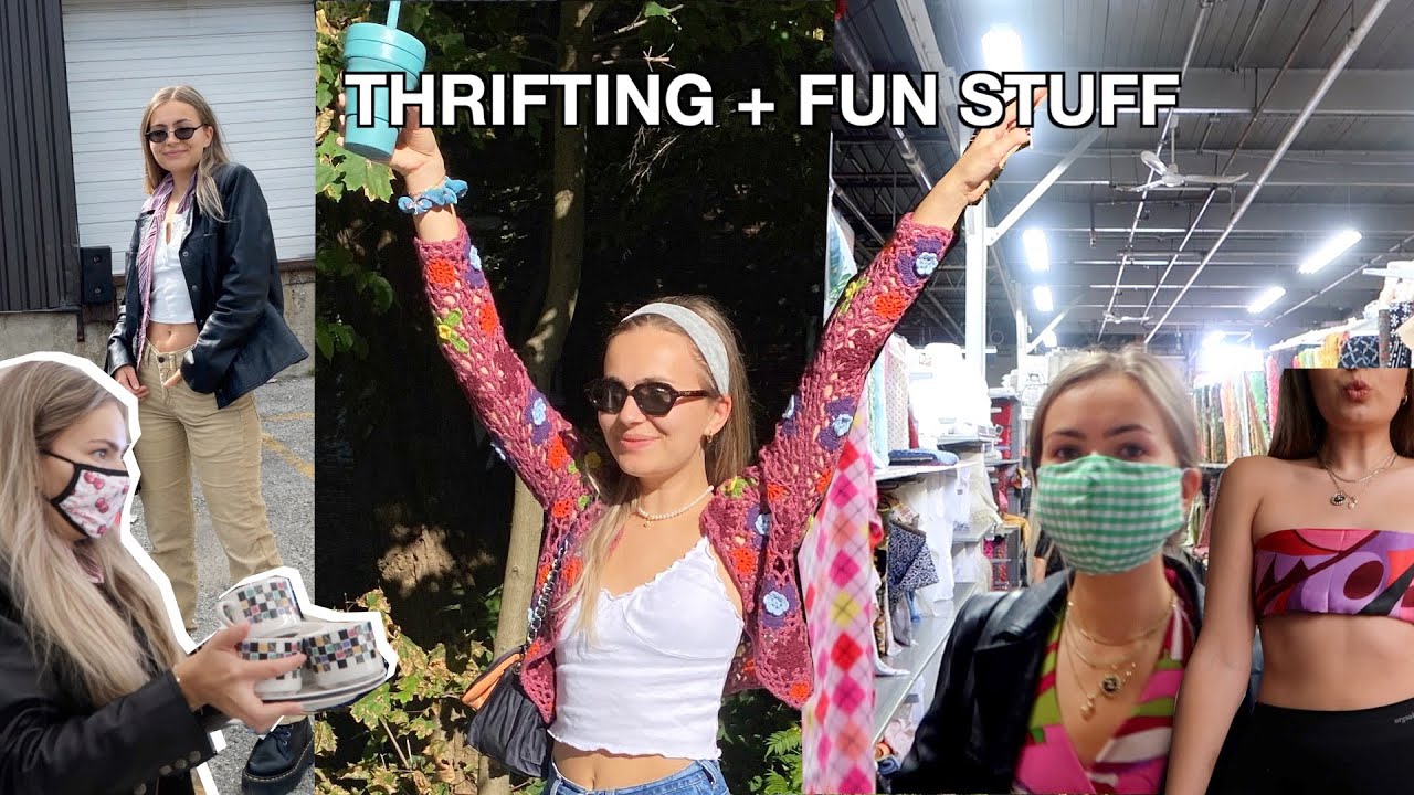 Thrift with me + FALL inspo (outfits, unboxing from YOU)