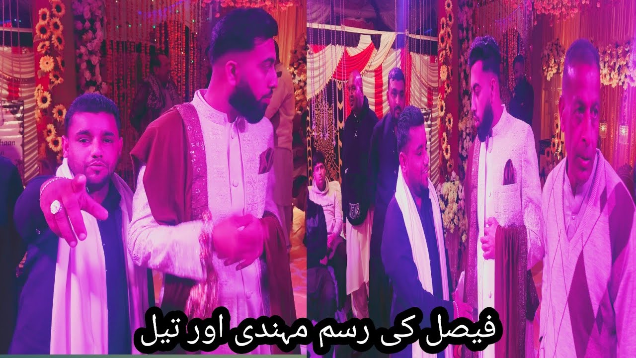 Memorable Mehandi Night of Faisal Kashmiri😍 Faisal Kashmiri's Grand Mehandi Night🥳