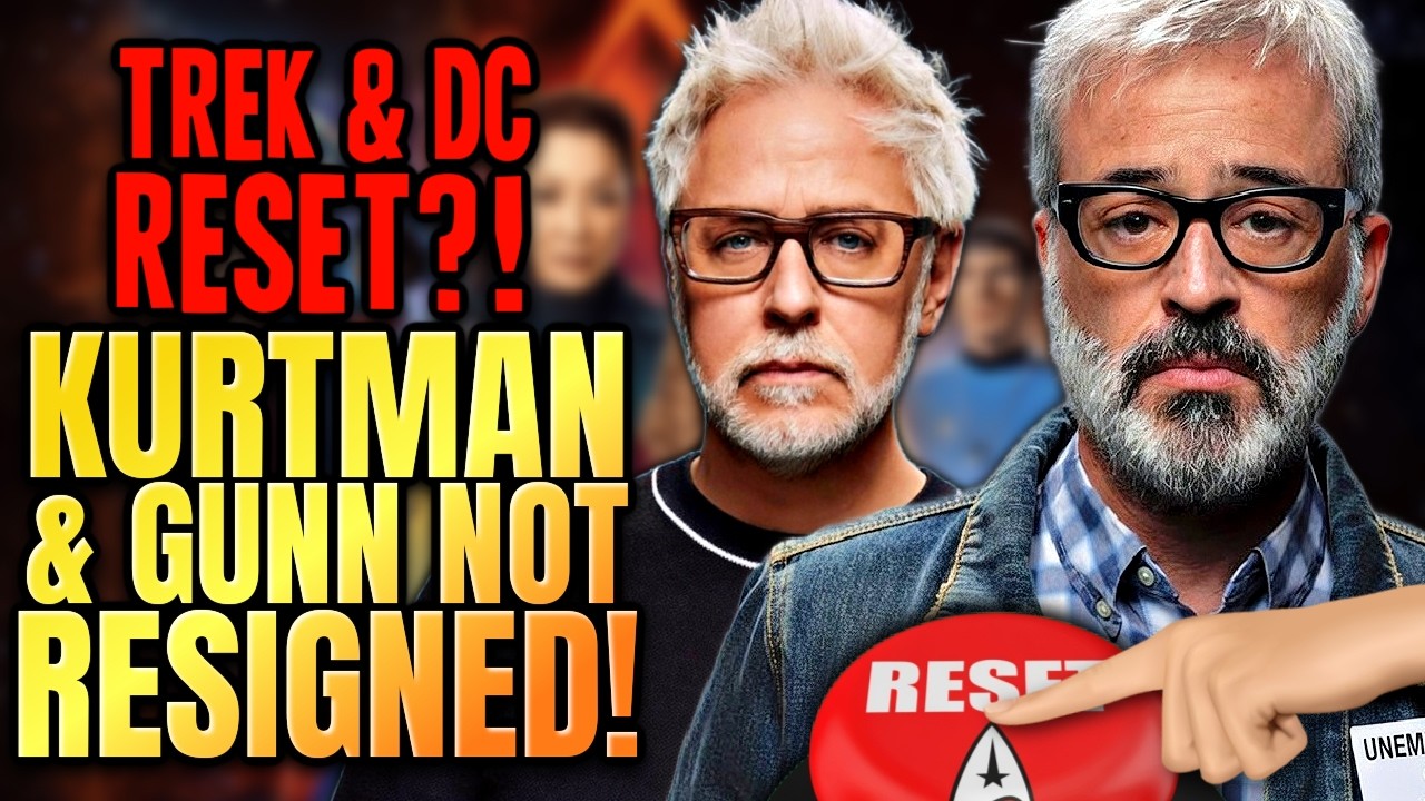 Trek & DC Reset?! Kurtzman and James Gunn NOT RE-SIGNED Under Paramount Takeover!