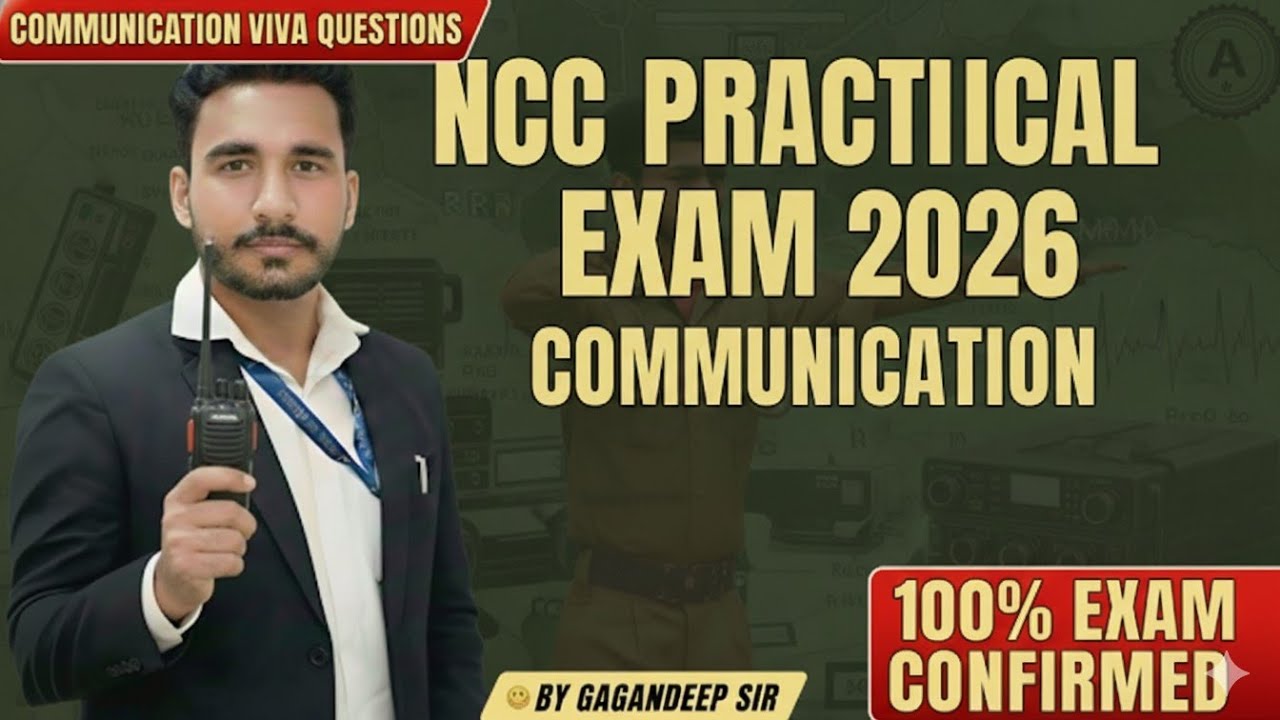 NCC Communication Practical 2026 | Military Communication, Walkie Talki  | A, B, C Exam