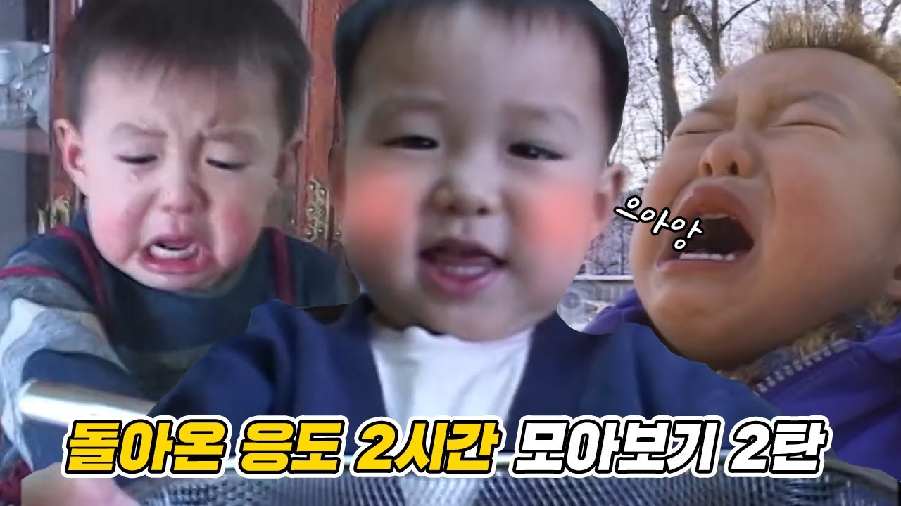 아기 응도 볼살 흘러내리기 직전?? 귀여워서 쥬금...❤️ 돌아온 응도 2시간 모아보기 2탄 | EP 12~22 | KBS 주주클럽 2003 방송