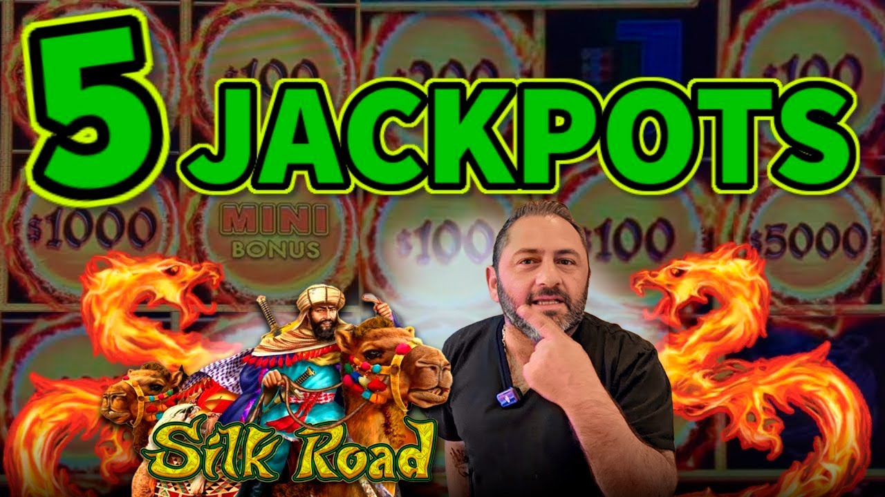 🤑 ОГРОМНЫЕ ДЖЕКПОТЫ в игровом автомате DRAGON LINK SILK ROAD!