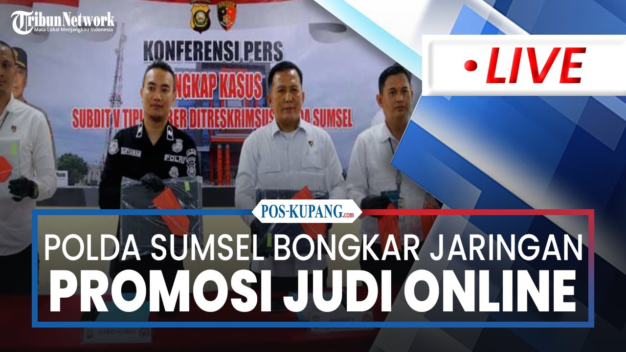 🔴Polda Sumsel Bongkar Jaringan Promosi Judi Online Kamboja, Dua Mahasiswa Diamankan