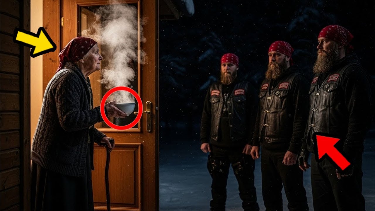 Ältere Frau füttert einen mittellosen, frierenden Hells Angel – Wochen später war sein Leben nie meh