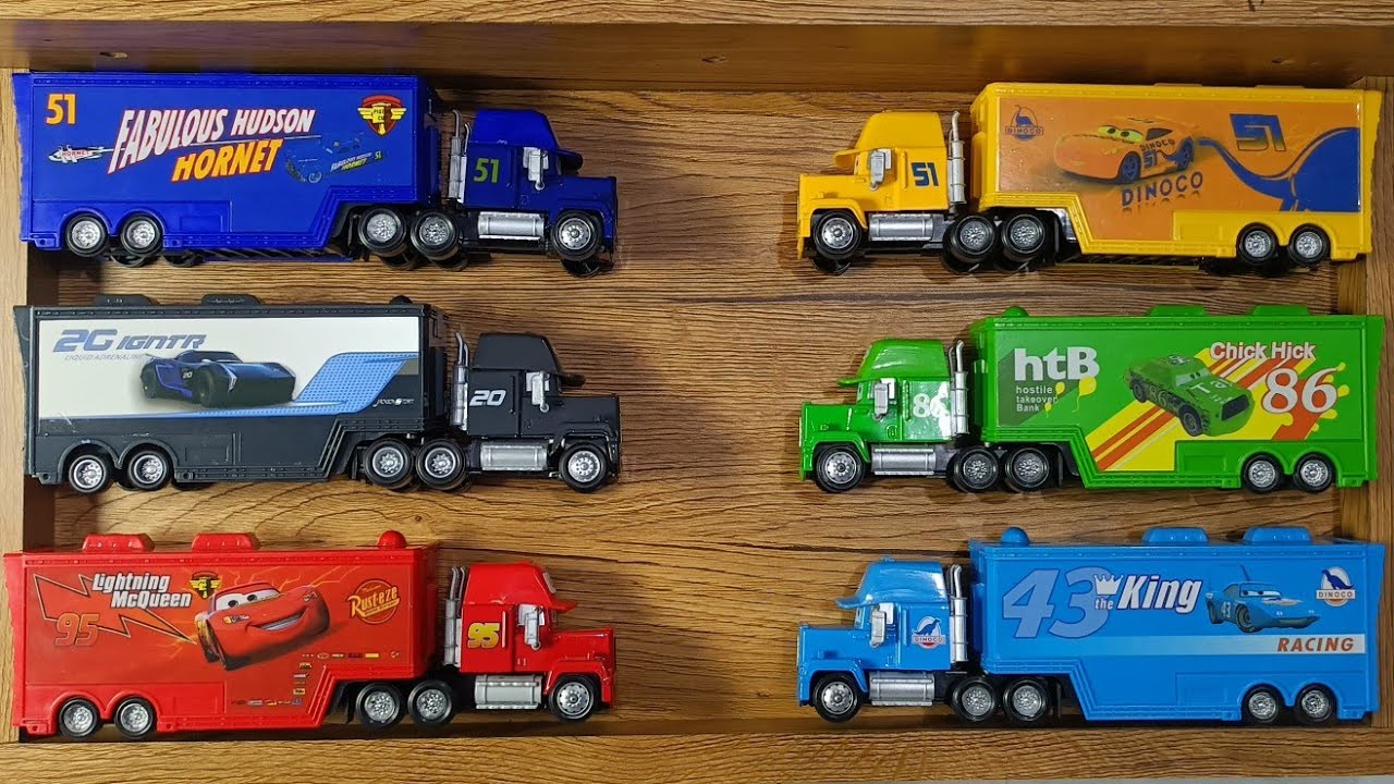 Disney Pixar Cars Unboxing Review | ASMR, Lightning McQueen, Jackson Storm, Doc Hudson, Cruz Ramirez