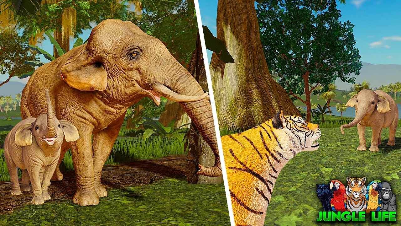 НОВОЕ обновление с азиатским слоном! | ROBLOX Jungle Life