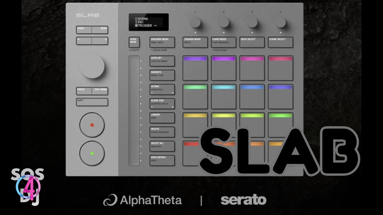 Serato+AlphaTheta SLAB Controller