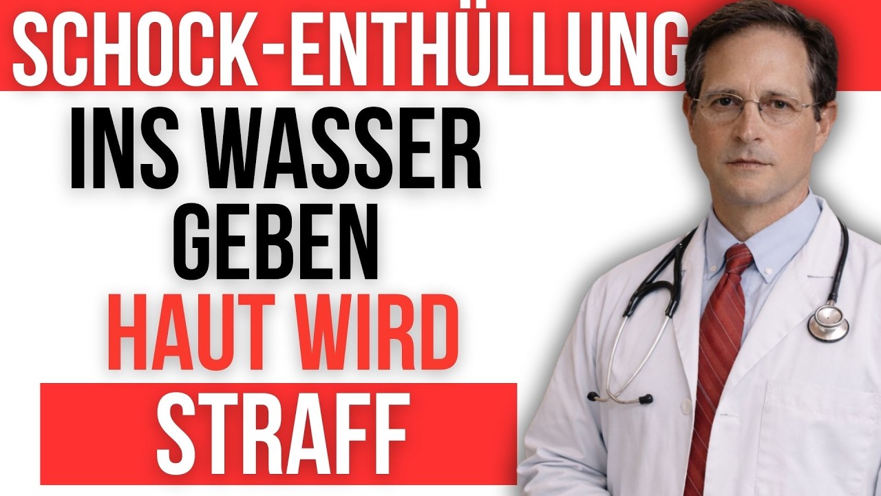 H&ouml;r Auf, Nur Wasser Zu Trinken! F&uuml;ge Dies Hinzu F&uuml;r Mehr Kollagen & Straffe Haut | Dr Klaus M&uuml;ller