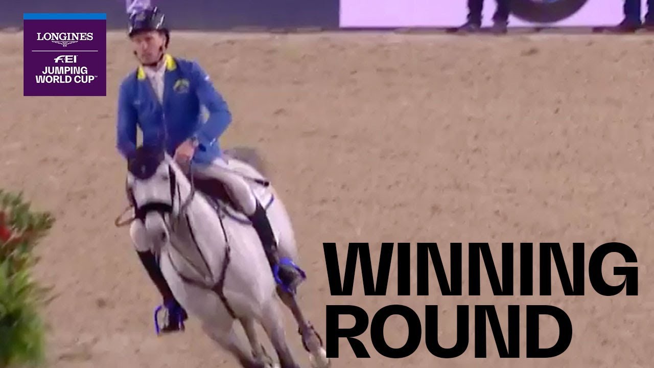 Ahlmann & Clintrexo Z go clear in 39.87 | Winning Round | Longines FEI Jumping World Cup | Mechelen