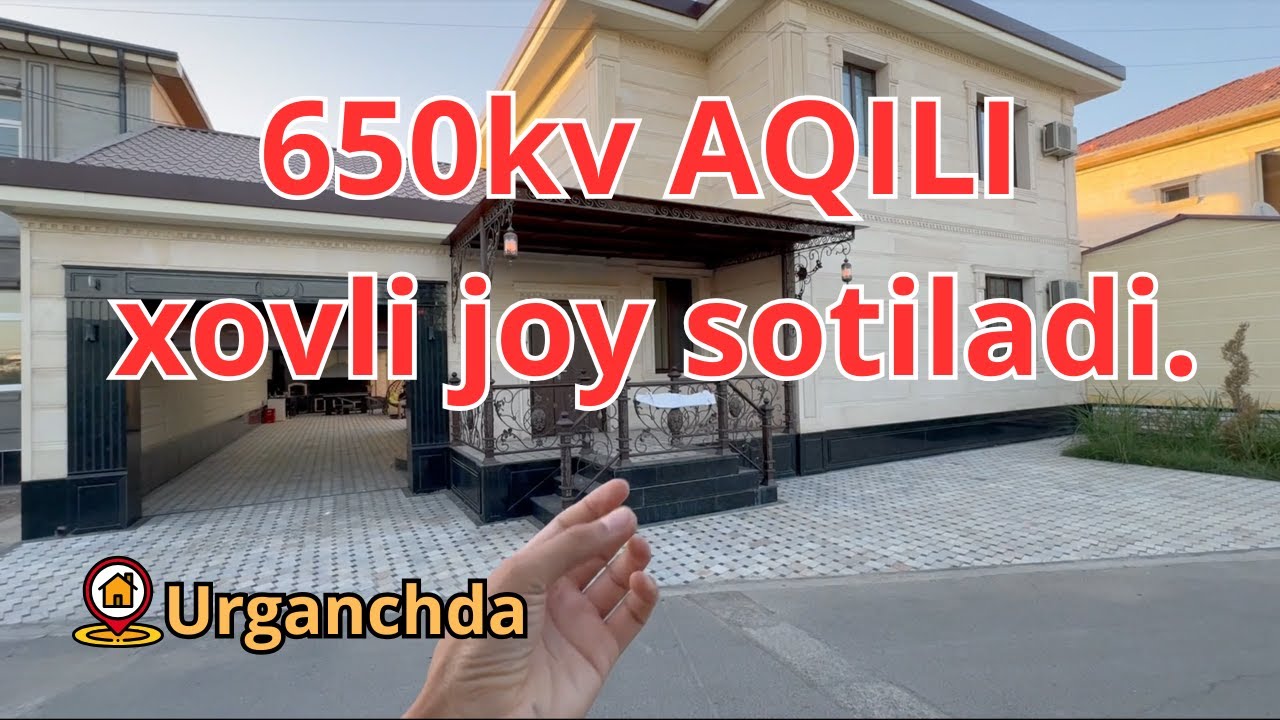 650kv AQILI xovli joy sotiladi.