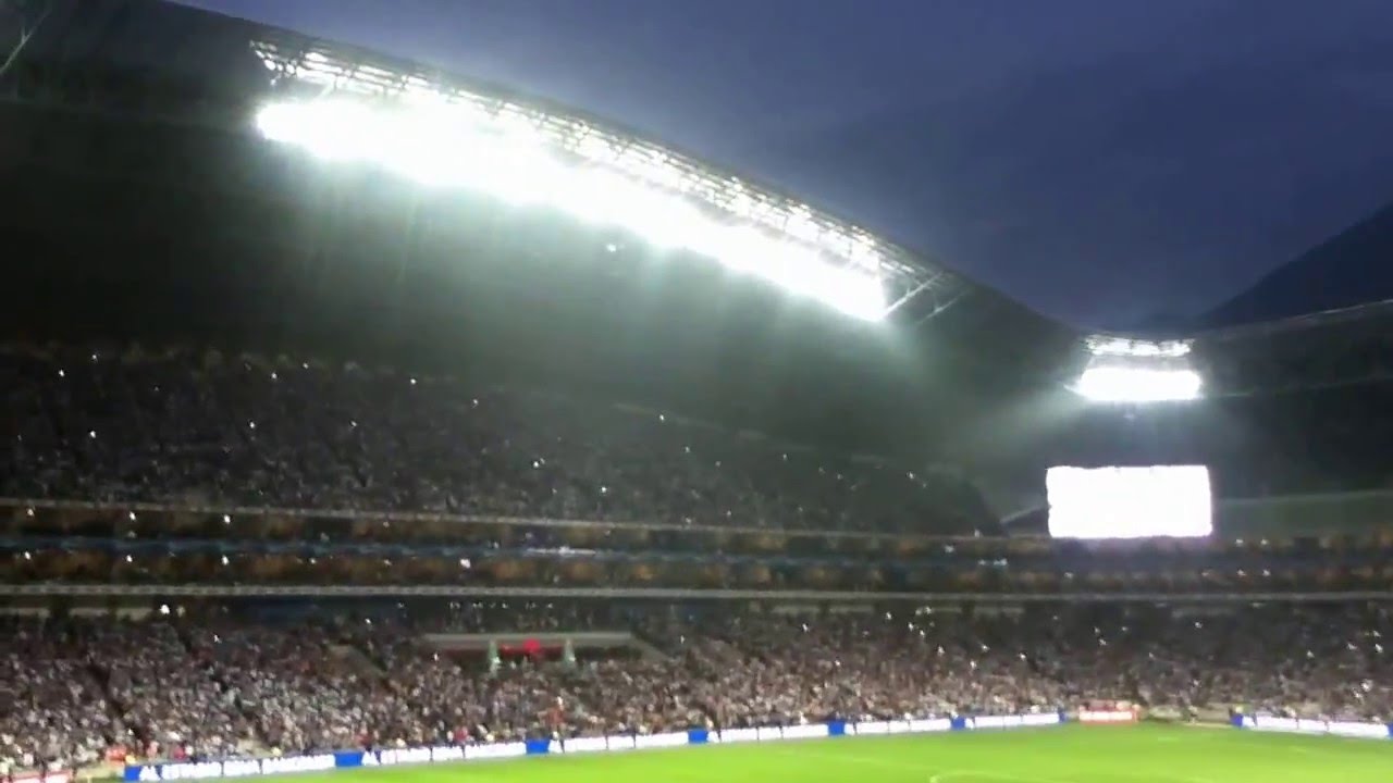 Clásico 106 Estadio BBV Bancomer Himno del Monterrey a todo pulmón!!!!