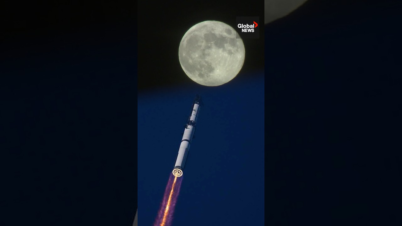 SpaceX rocket crashes into the moon, forms massive new crater🌕