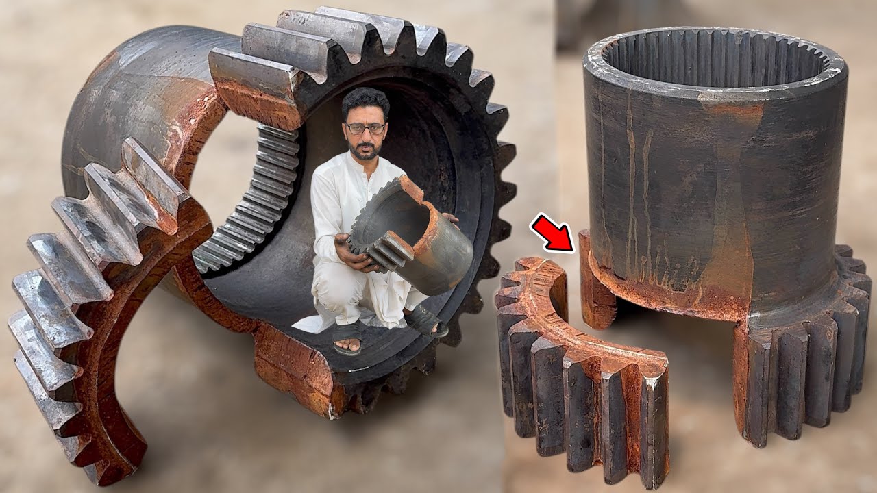🔧 “He Fixed the Impossible: Broken Gear Restored with Master-Level Skill!