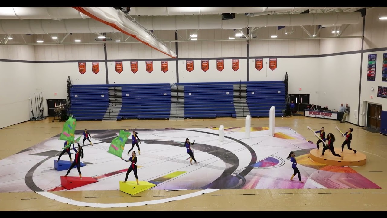 North Point High School Winter guard 2026 CSPA