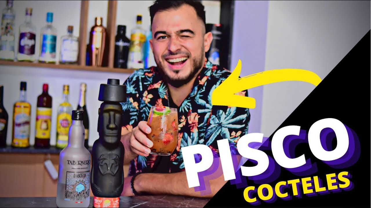 3 COCTELES con PISCO que debes PREPARAR🍹| Mentor Joglan