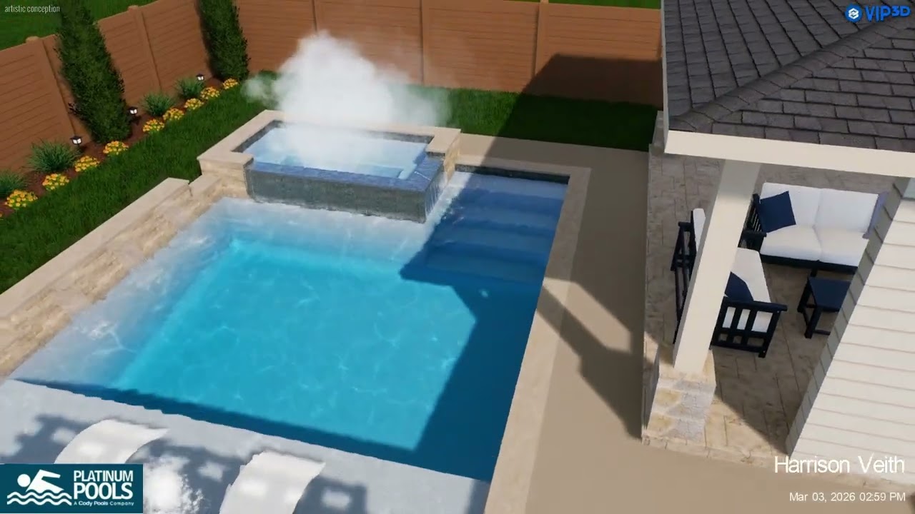 Platinum Pools for the White Family By Harrison Veith