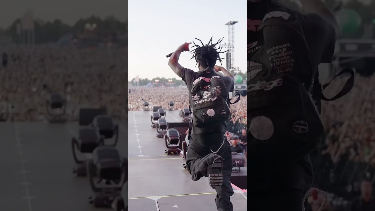 Keeping up with Uzi... 🏃🏽 @RollingLoud Germany '23