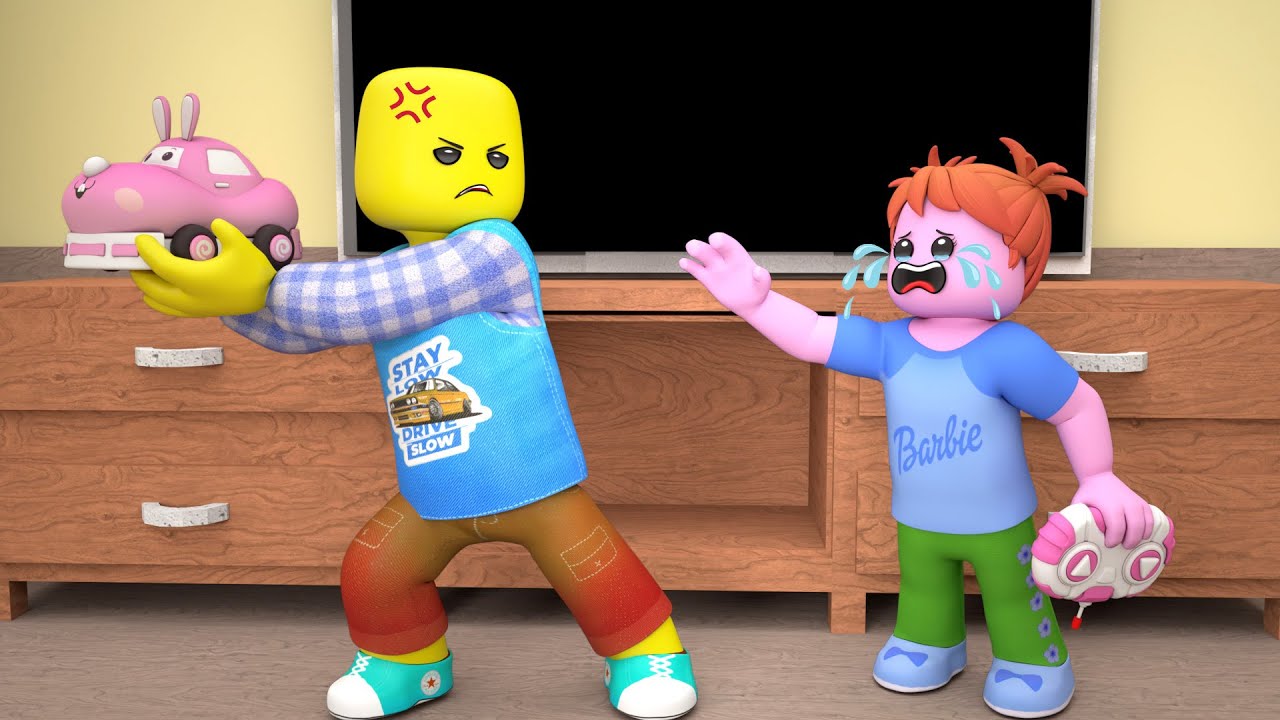 ROBLOX Brookhaven 🏡RP: THE BACON HAIR Hates Little Sister 3 | Roblox Poke