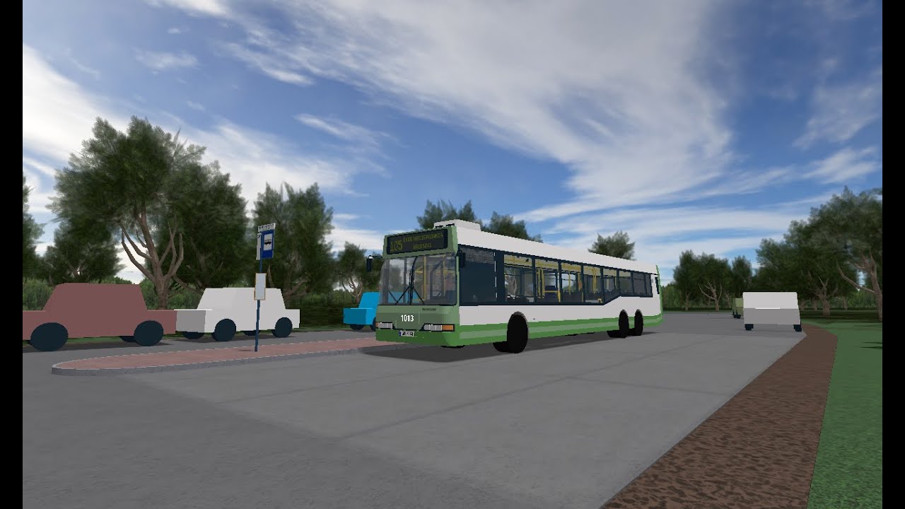Neoplan N4020td #1013 ZTP Koluszki Linia 105 ♪ ZF ♪