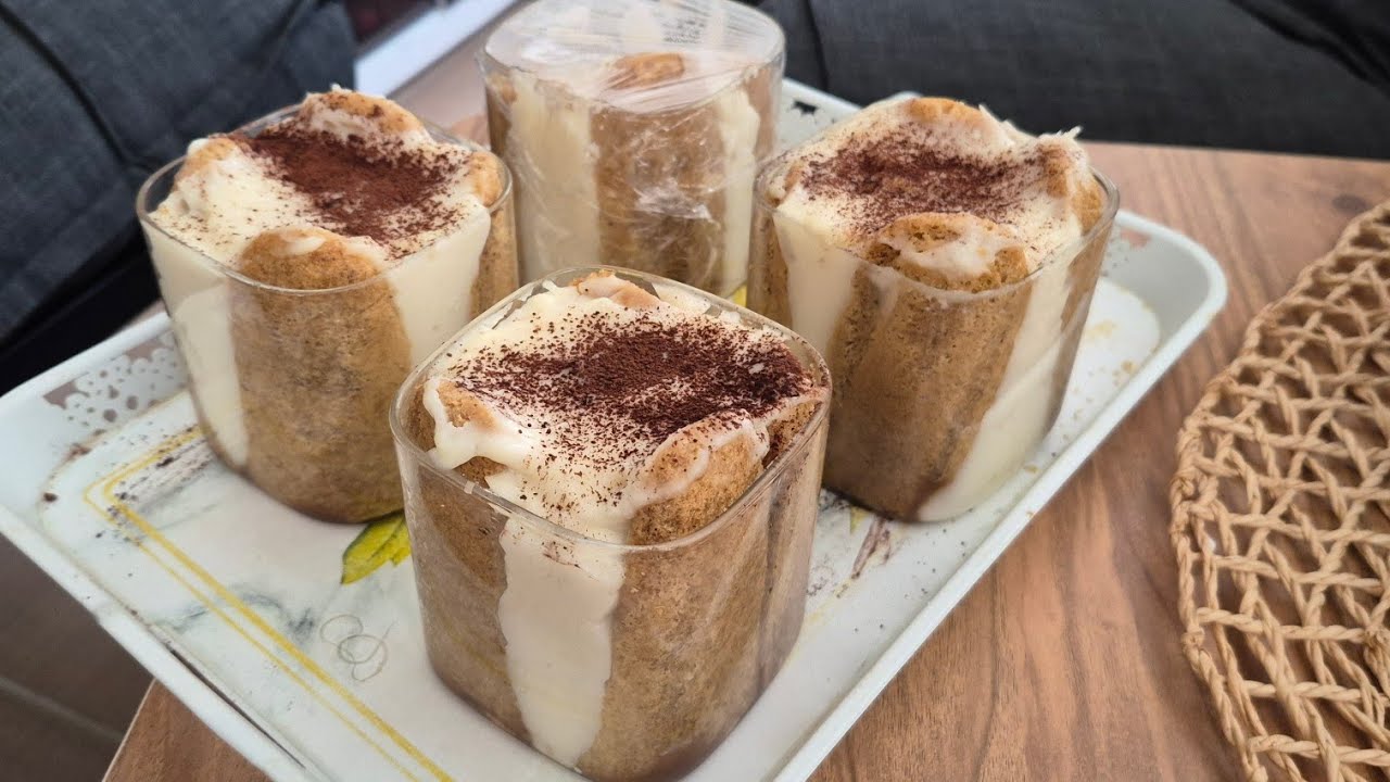 Tam bir Lezzet Patlaması ..Tiramisuyu bardağa Sığdırdım, bayıldık..