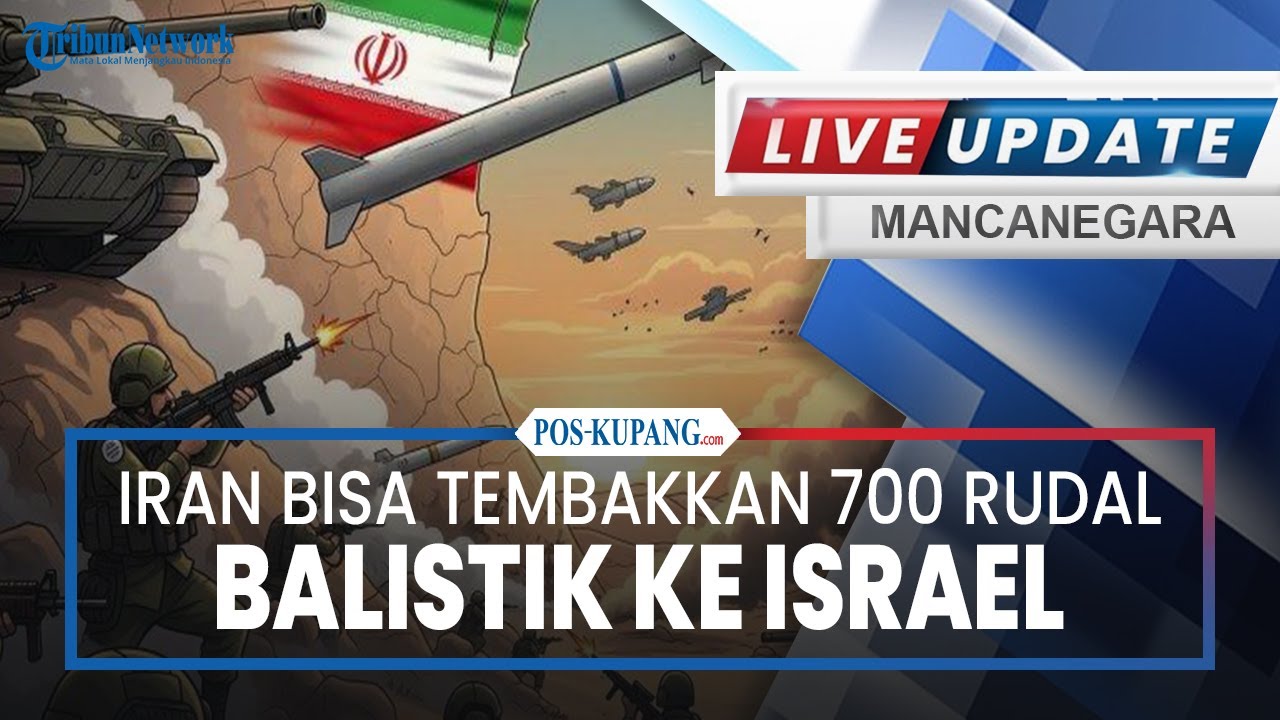 🔴Kode Perang Digaungkan? Iran Bisa Tembakkan 700 Balistik ke Israel