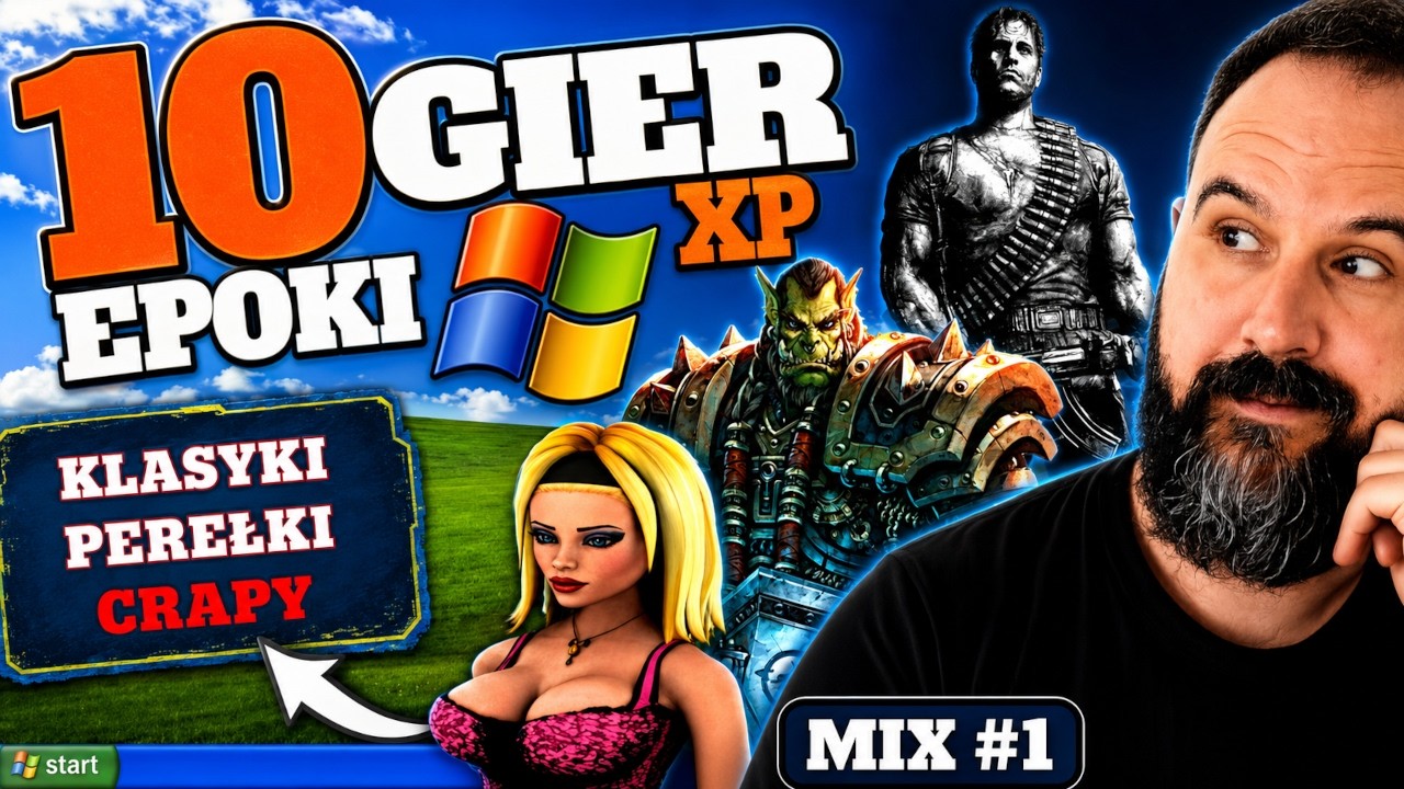 10 LOSOWYCH gier z Windowsa XP: od HIT&Oacute;W po CRAPY!