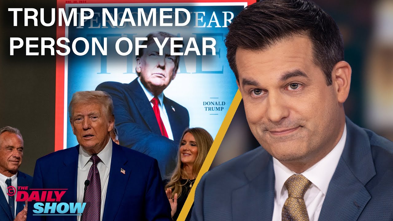 Trump Named Time's Person of the Year & NJ Drones Incite Conspiracy Theories | The Daily Show
