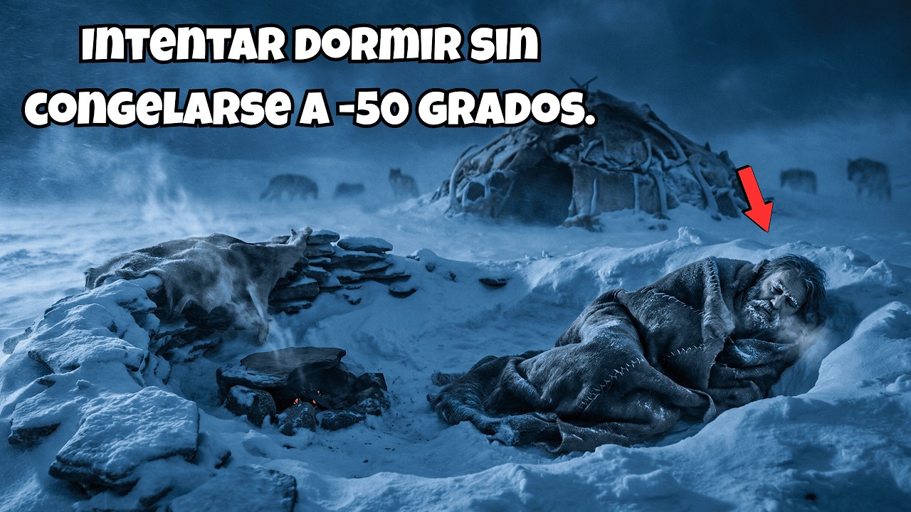 Qué hacían para no congelarse mientras dormían? | Sobrevivir en la Edad de Hielo