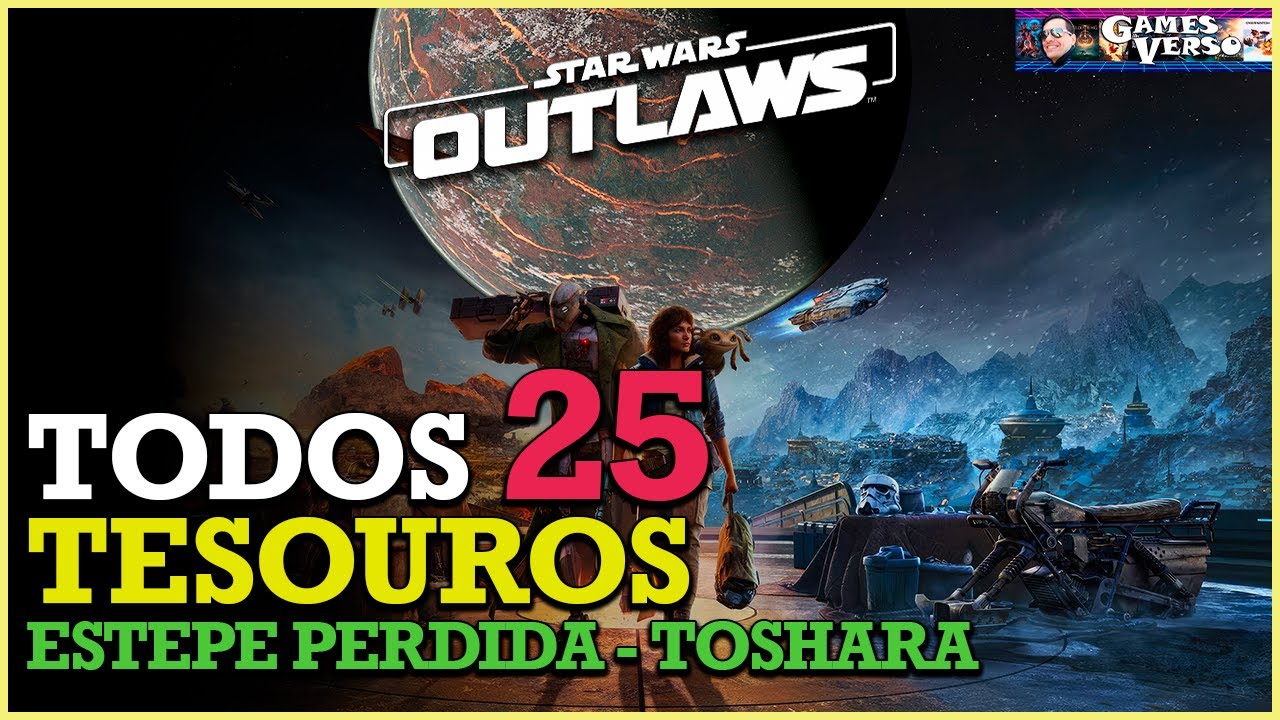 Todos Tesouros da Estepe Perdida (All The Lost Steppe Treasure Locations) | STAR WARS OUTLAWS