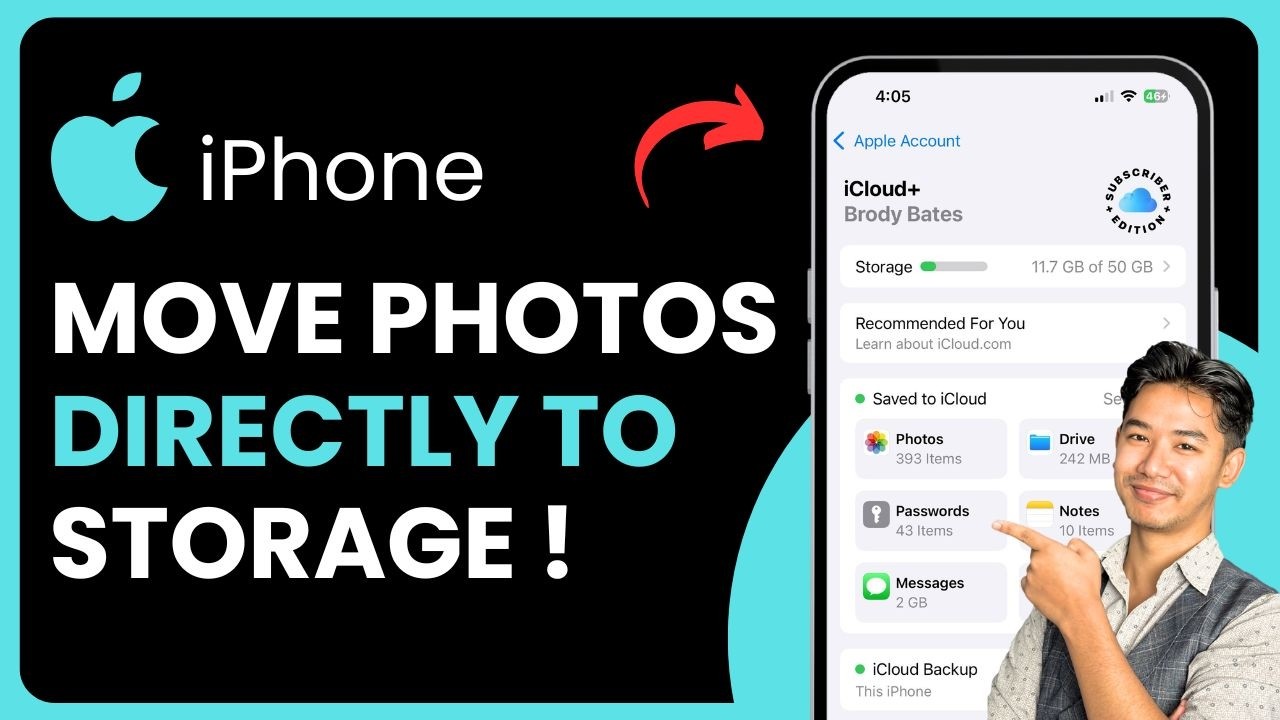 How to Move iCloud Photos Directly to iPhone Storage
