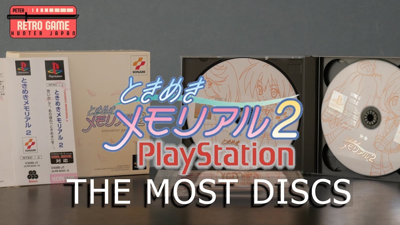 The Game With the MOST discs for PS1| Tokimeki Memorial 2