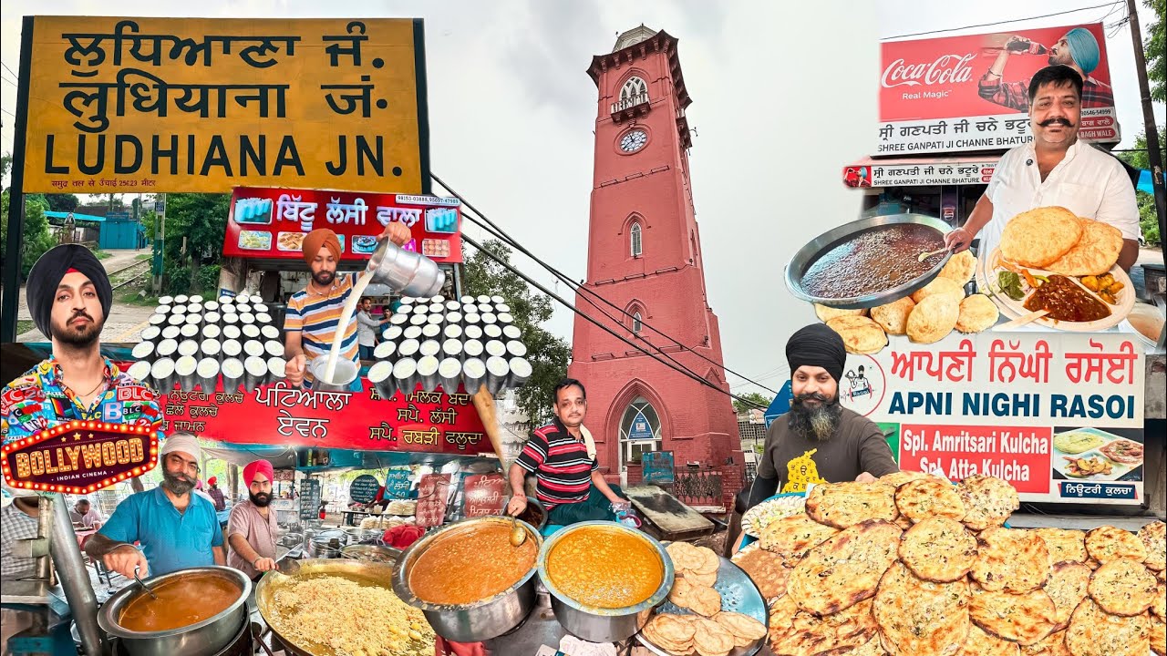 Punjab Tour Ep - 19 | Ludhiana Street Food | Punjab Famous Food | Punjab Street Food