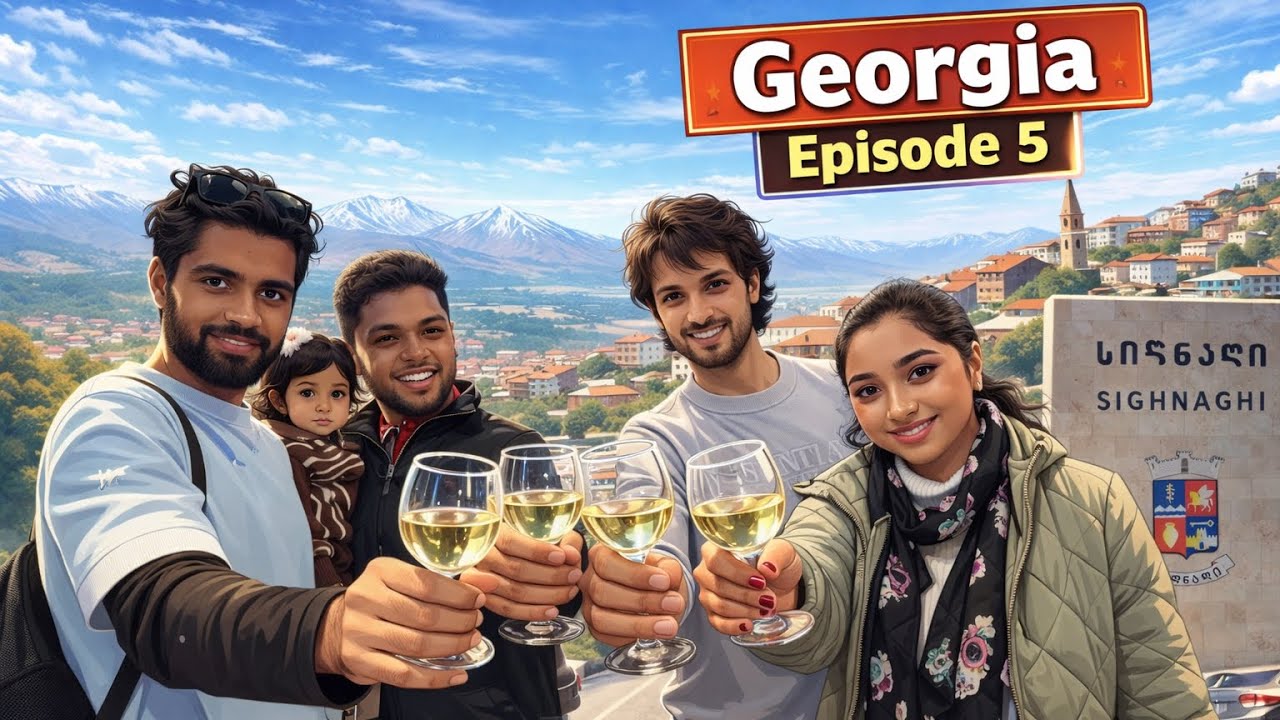Georgia’s City of Wine | Wine Tasting & Sighnaghi Views | EP 5 | Georgia Trip | FISS 