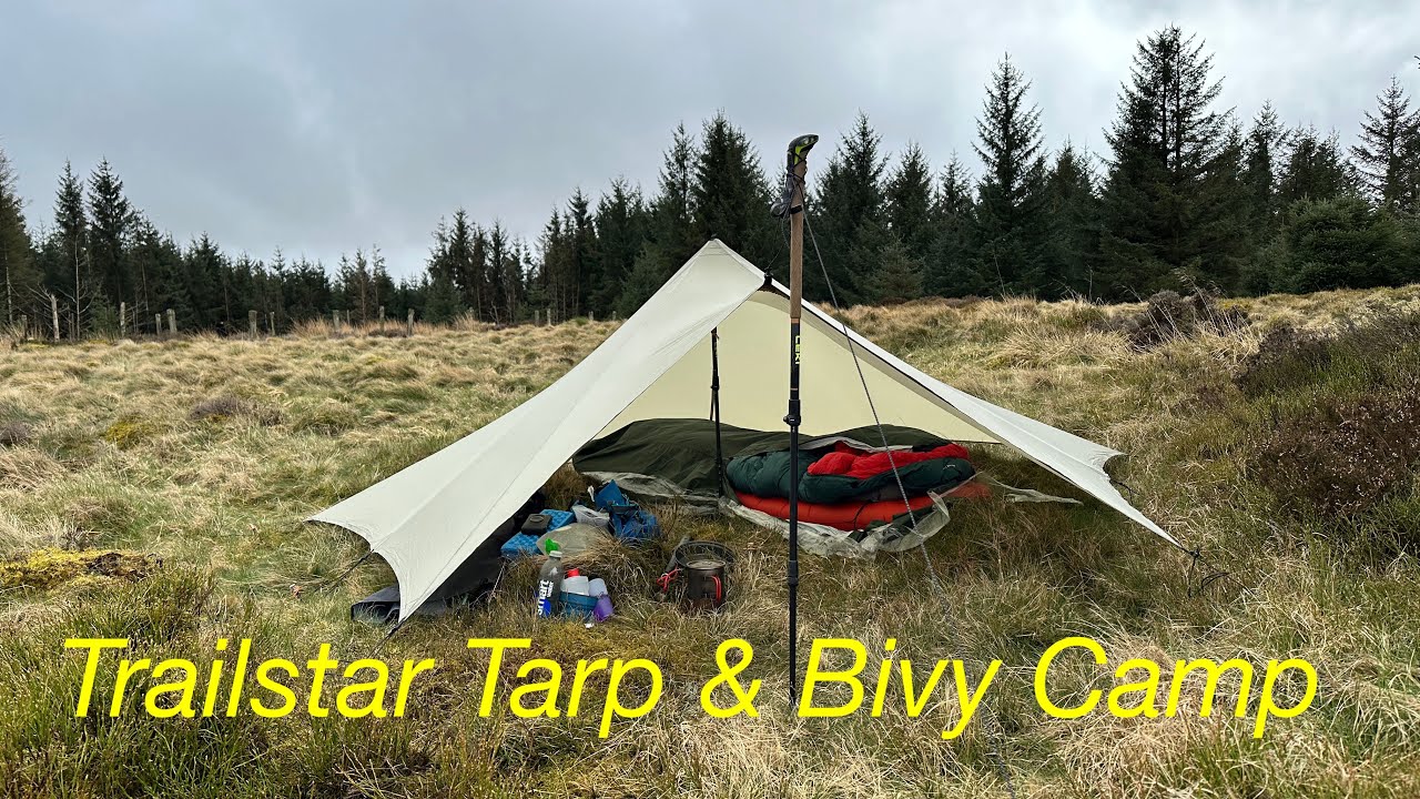 A Windy Trailstar Tarp & Bivy
